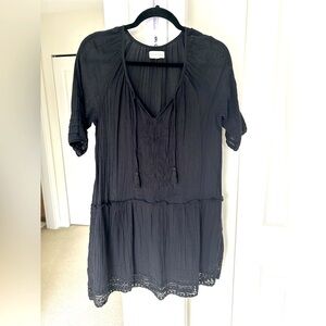 Aritzia Black Mini Dress